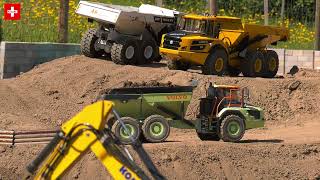 RC TRUCKS & CONSTRUCTION MACHINERY IN ACTION