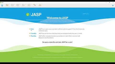 1. Importar base de datos a Jasp
