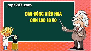Dao động điều hòa của con lắc lò xo, vật lí 12 dễ hiểu