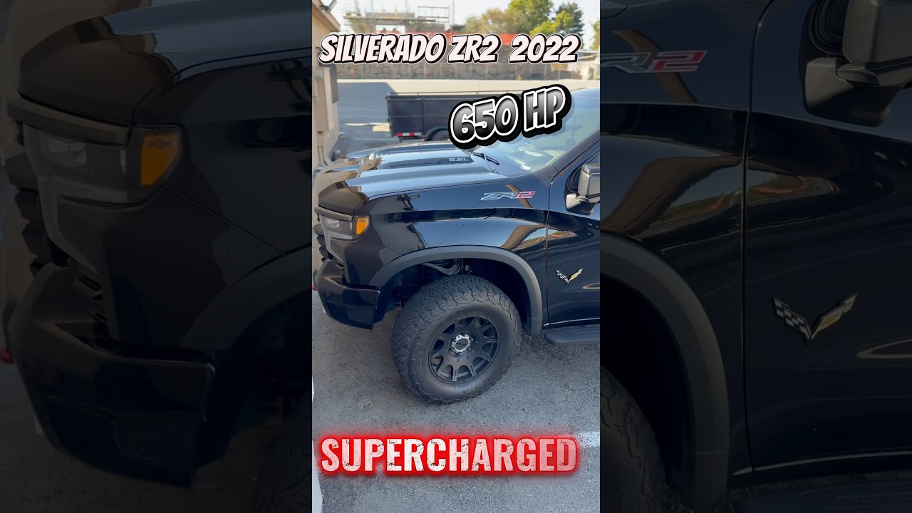 Silverado ZR2 SUPERCARGADA 2022. 