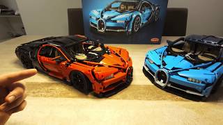 LEGO Technic 42083 Bugatti Chiron 400 долларов против 100 долларов