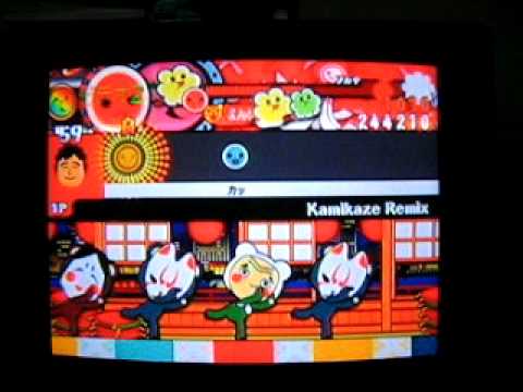 太鼓の達人Wii　Kamikaze Remixよんばいでやってみた