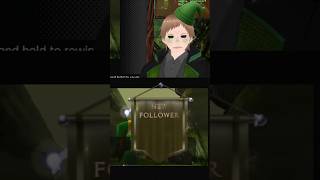 when your own alerts jump scare you #vtuber #twitch #gaming #streamer #envtuber