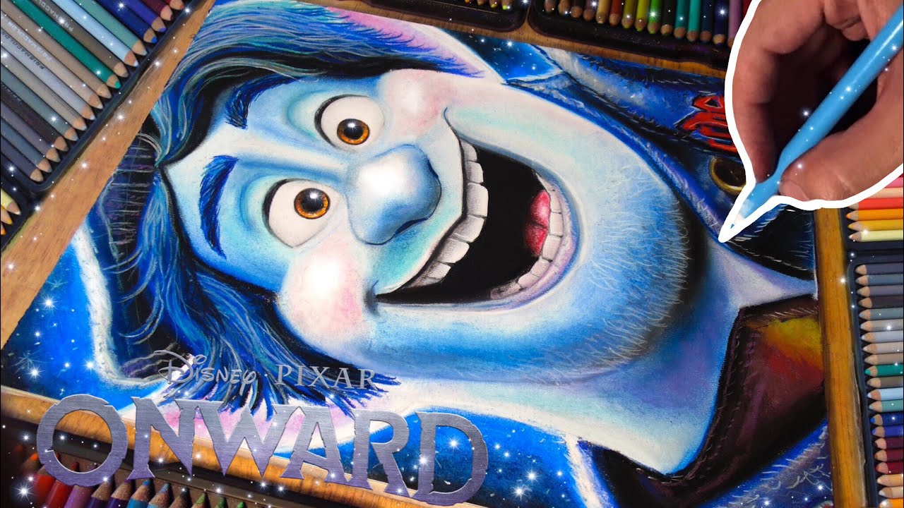 DIBUJO  A BARLEY LIGHTFOOT UNIDOS ONWARD(DISNEY PIXAR)HOW TO DRAW BARLEY LIGHTFOOT ONWARD