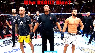 ROBBERY?! Who REALLY Won...(Charles Oliveira vs Arman Tsarukyan)