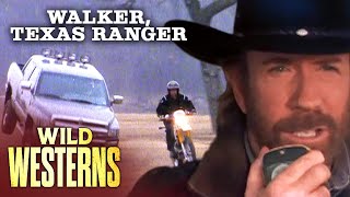 Walker, Texas Ranger | Walker & Trivette Get In A Dirtbike Chase! 🏍️ | Wild Westerns