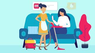 Check domestic staff attendance & make payments on #NoBrokerHood - The Society Super App screenshot 5