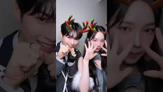 Jingle Bell Rock 🎄🔔#Jinglebellrock_Challenge 🤟 #Zb1 #Sunghanbin #Jinglebellrock #Karina #Shorts