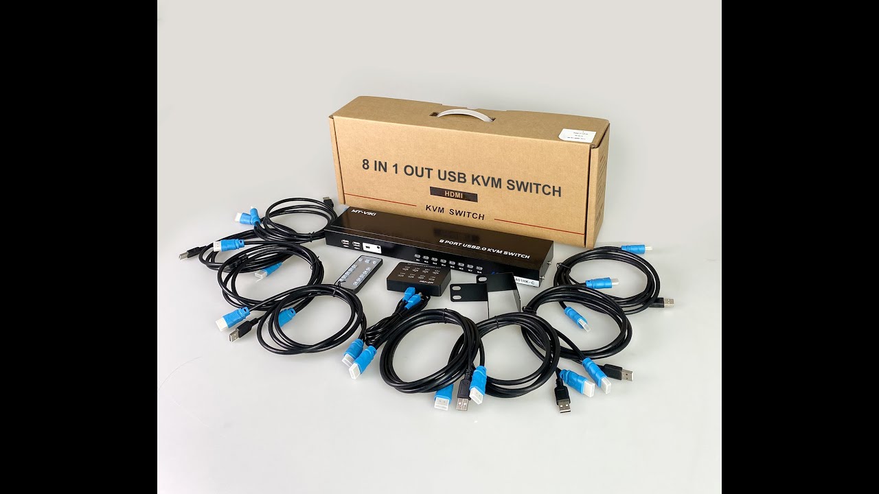MT 801HK-C, 4K 30Hz KVM switch HDMI 8 port