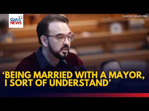 'Being married to a mayor' Sen. Alan Cayetano, 'naiintindihan' ang trabaho ng isang mayor | GMA News