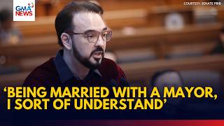 'Being married to a mayor' Sen. Alan Cayetano, 'naiintindihan' ang trabaho ng isang mayor | GMA News