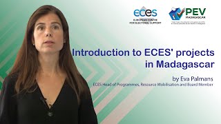ECES' projects in Madagascar - an Introduction
