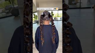The Cutest Halloween Hairstyle