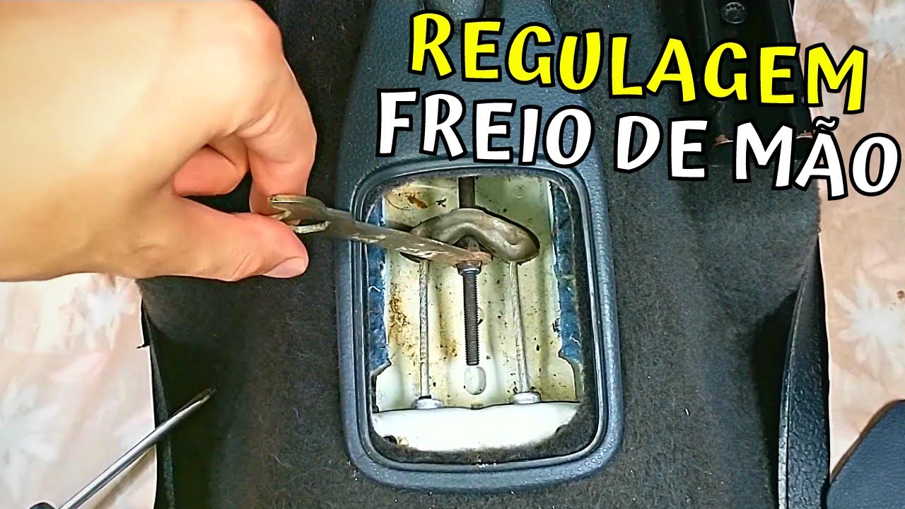 COMO REGULAR FREIO DE MÃO - TODA LINHA FOX - YouTube