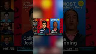 Eli Manning shares his new book on the ManningCast 😂 | #shorts