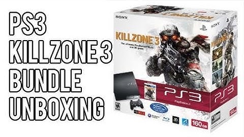 GAM3VIDZ - PS3 Killzone 3 Bundle Unboxing