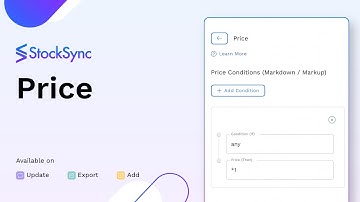 How to Add/Update Product Price in Stock Sync - Column Matching Guide | Inventory Management