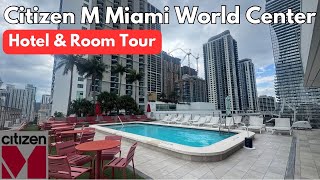 Citizen M Miami World Center Hotel & Room Tour Affordable Hotel