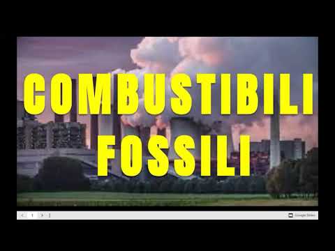 Tecnologia 3: F2- I combustibili fossili