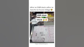 OMR checking machine for NEET exam 😨😨 #neet #medical #biology #chemistry #physics