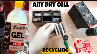 Dry cell battery repair