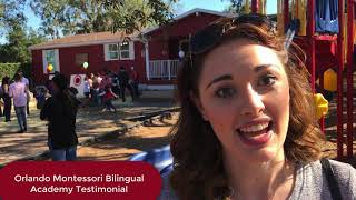 Orlando Montessori Bilingual Academy Testimonial