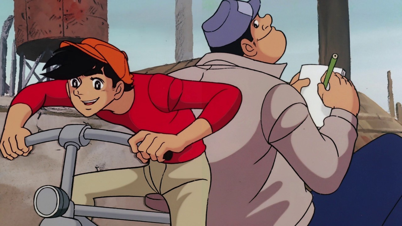 り*ん様 レア　あしたのジョーASHITA JOE ジップアップジャケット ネイ Ashita no Joe] Nishi and Joe's First Job あしたのジョー [Episode