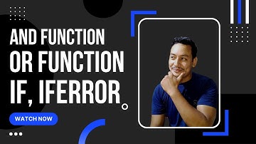 How to use And / Or function || learn and, or function in excel in Nepali || Chapter 18