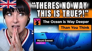BRITISH Girl Reacts to The Ocean is Way Deeper Than You Think