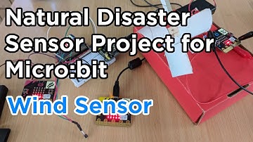Micro:bit - Proyecto de desastre natural - Sensor de viento casero