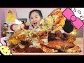 SPICY DUNGENESS CRAB SEAFOOD BOIL | MUKBANG