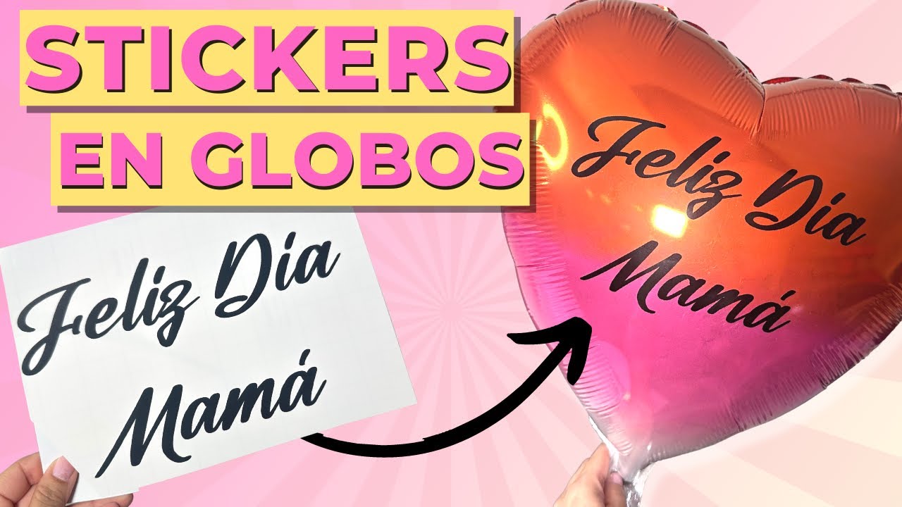 Como Poner Letras en Globos I Cómo Personalizar un Globo Metálico 