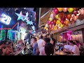 Downtown hanoi vietnam on friday night  hon kim district ta hien beer street hng o street