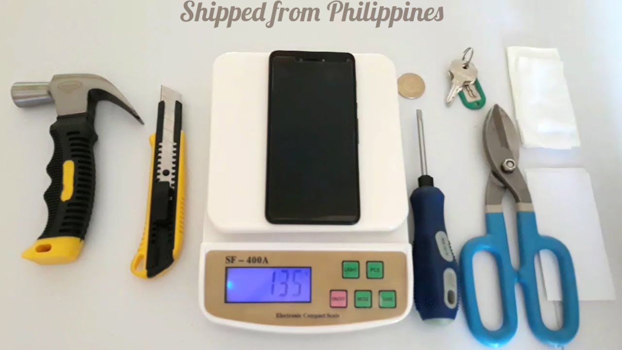 9H Tempered Glass Screen Protector Torture Test YouTube