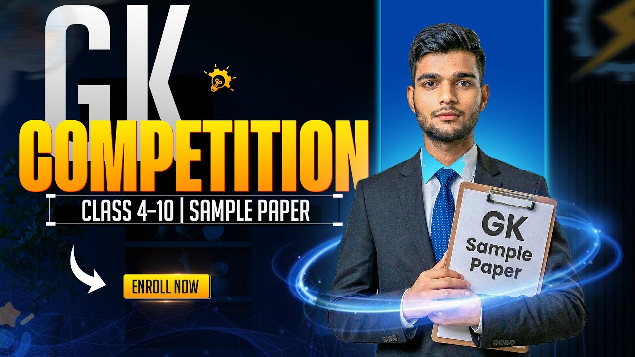 GK Sample Paper for Class 4–10 🔥 | Anuj Sir | GK Competition Preparation