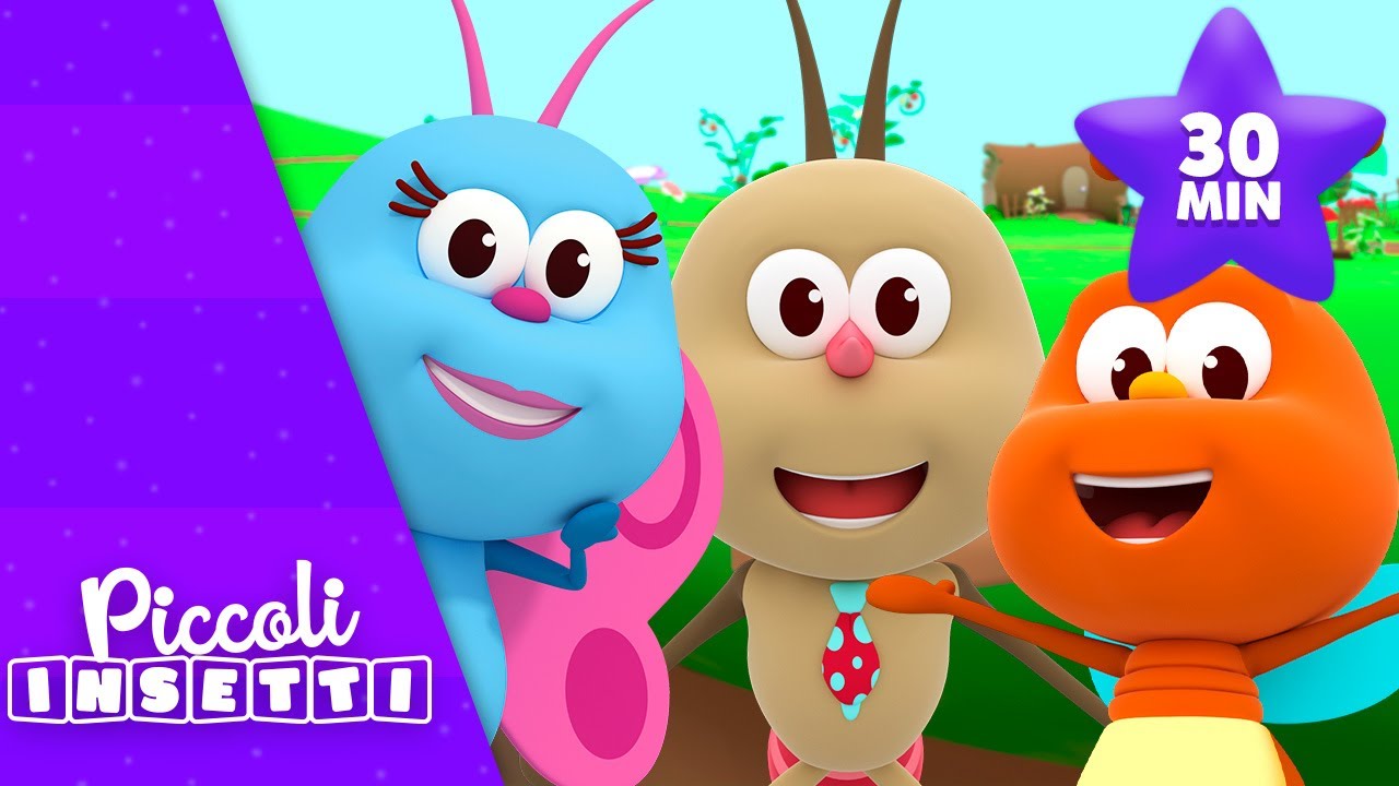 ¡Mix di Canzoni Divertenti de Il Piccoli Insetti! | Piccoli insetti - Bichikids