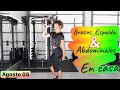 Ejercicios para brazos y Espalda/ Eliminar flacidez en brazos y Espalda/ Brazos, Espalda y abdomen