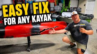 DIY Kayak Repair: Fixing Large Hull Cracks