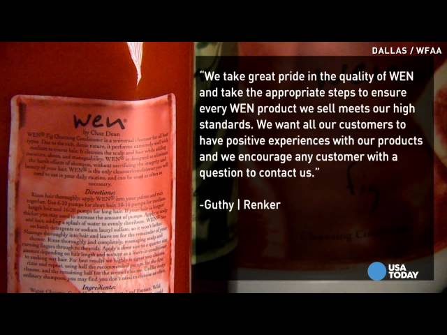 Hundreds Of Women Sue Wen Hair Care Claiming It Causes Hair Loss