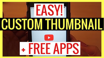 How to ADD / SET a THUMBNAIL to your YOUTUBE VIDEO 2021!! (iPhone & Android) WATCH THIS
