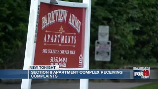 Section 8 apartment complex receiving complaints