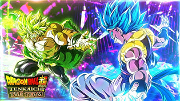 DBS BROLY Ssj Legendary Ultimate Attacks Vs Gogeta Ssj Blue | Dragon Ball Super | DBZ TTT MOD