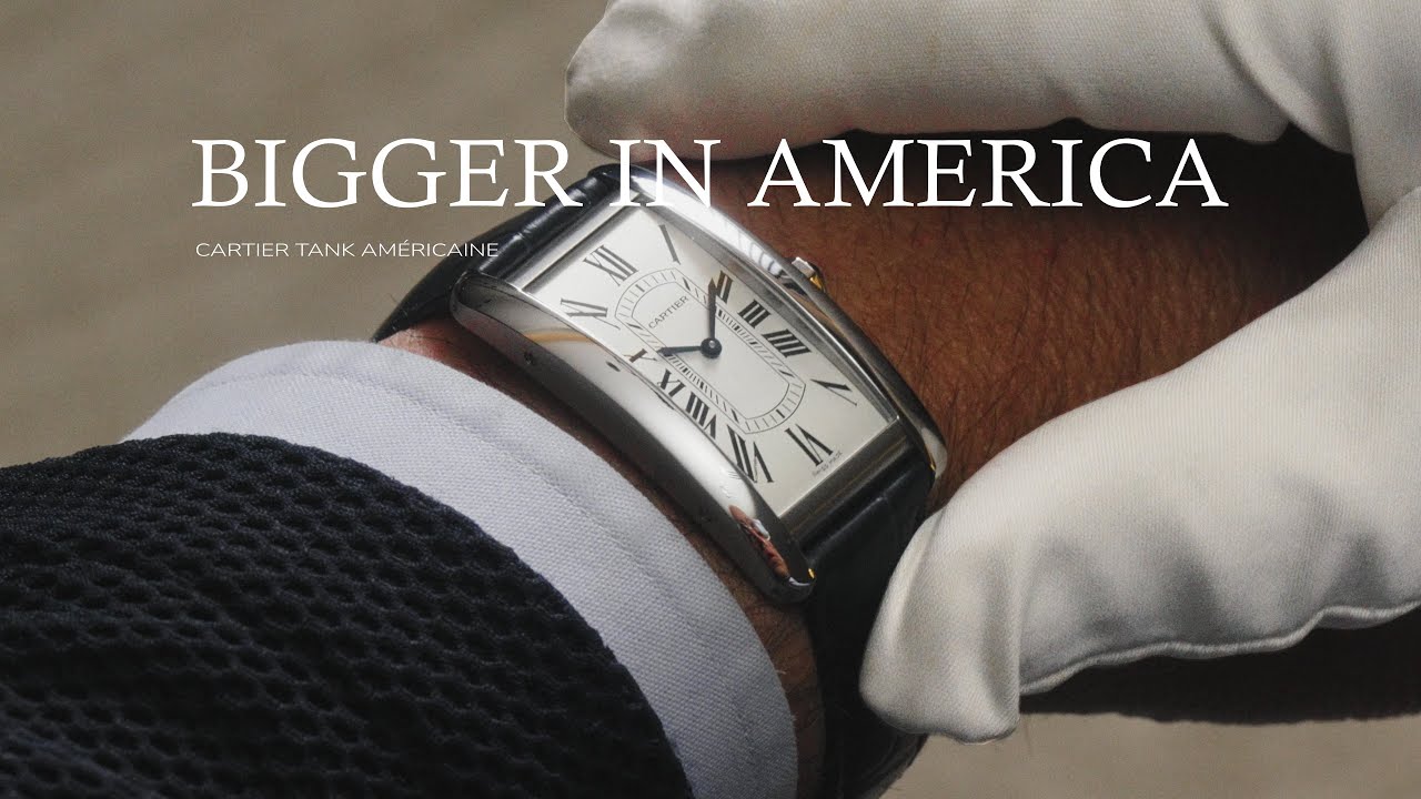 A Complete Departure From What Was Classic: Cartier Tank Américaine