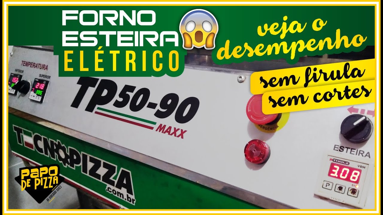 Forno Esteira Elétrico Tecnopizza para Pizzaria | Forno industrial para Pizzaria @TecnopizzaEquipamentos