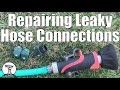 EASY: Fixing Leaky Water Hose Connections