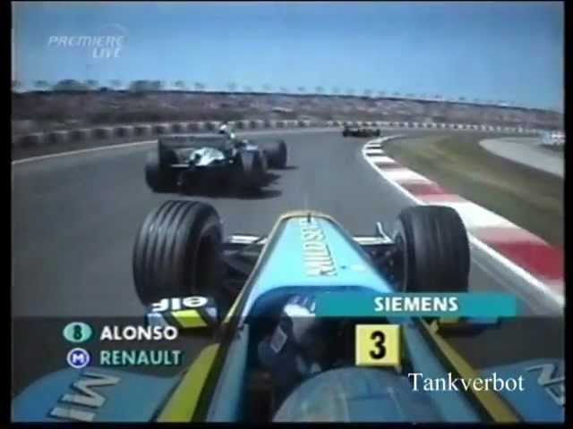 F1 03 Spanish Gp Ralf Schumacher Vs Fernando Alonso Youtube