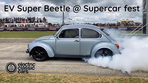 Tesla powered Super Beetle at Supercar   Fest