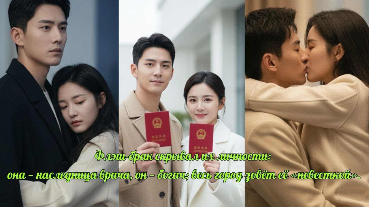 Флэш брак скрывал их личности она — наследница врача, он — богач; весь город зовёт её «невесткой»