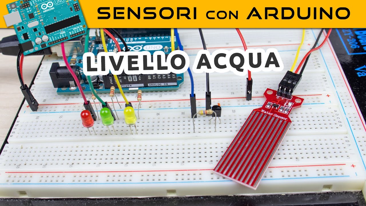 Sensore di livello acqua (Sensori con Arduino) 