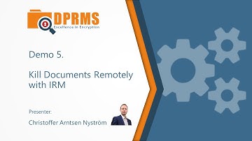 Azure RMS Demo 5: Kill Access to Documents with IRM